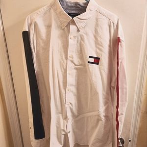 Tommy Hilfiger button down mens shirt